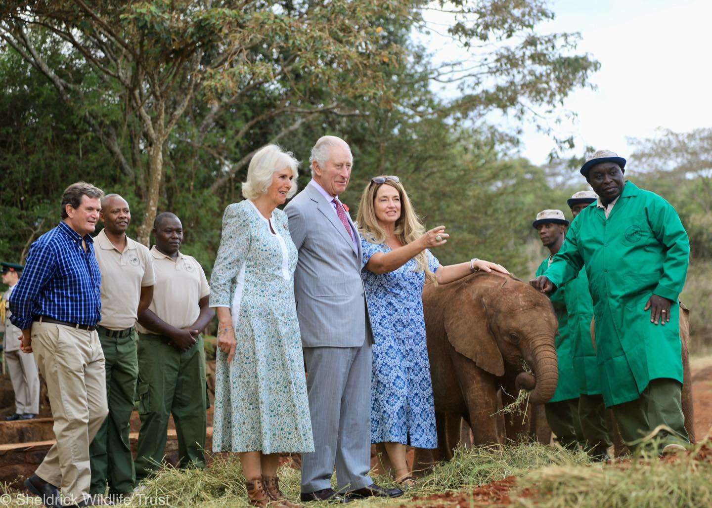 King Charles III and Queen Camilla visit Nairobi Nursery 1