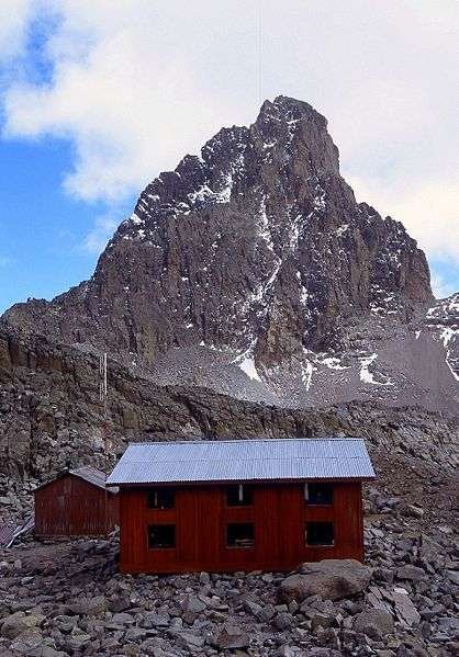 Austrian-Hut-Mount-Kenya-Sunup-Adventures Batian North Face Technical Climbing (June-October)